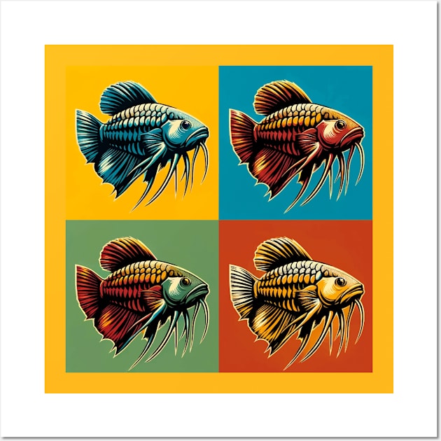 Bronze Corydoras - Cool Tropical Fish Wall Art by PawPopArt